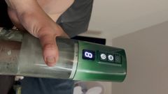 Automatic masturbator causing uncontrollable orgasm