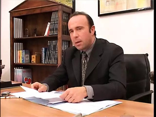 Hot tits red head mature chick gets hot fuck in office