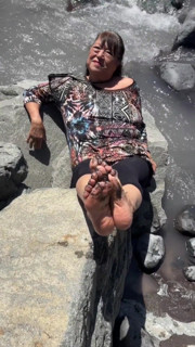 A Day in Nature! Mud Dirty Feet, Pissing in the Woods & Very Dirty Panty for Someone Special!