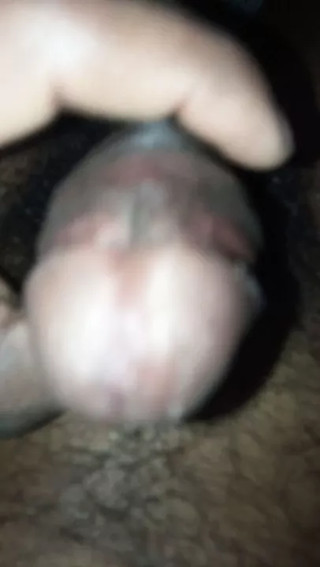 Asian boy plays with his penis