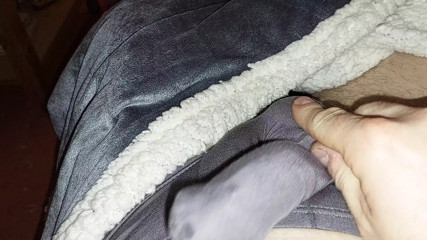 Jerk off in my thong