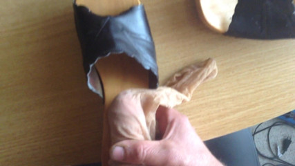 J'adore remplir des bas cum nylon