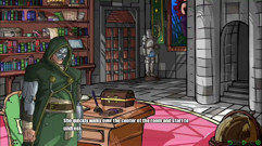 Doom fucks Angelica's pussy hard in standing doggystyle - doomination gameplay