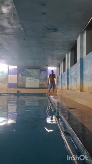 Naked Indian Mallu Guy In Swimming Pool