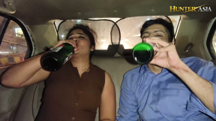 Party Sex with Indian MILF in Car