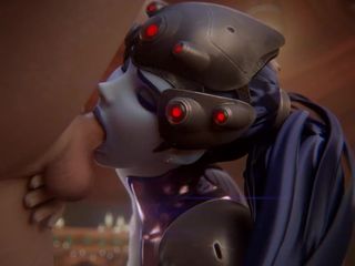 Widowmaker Sucking Cock by Fpsblyck