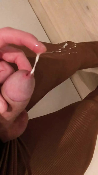 Cum on tight stretch pants thumbnail