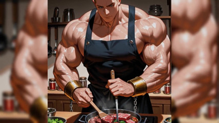 Ai Muscle Hunks Cooking