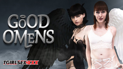 TGIRLSEX XXX - The Good &amp; The Bad Naughty Angels Collide