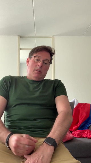 Jerking-off at Home, Nice Cumshot