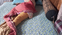 Step sister with First-time village at home