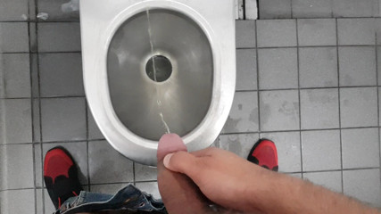 Peeing in public toilete in Finland thumbnail