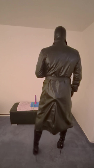 Deep, Rough, and Booted Dildo Riding