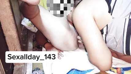 Pussy licking of my lesbian stepsister she got moaning