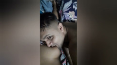 Eating my girlfriend's pussy so hard