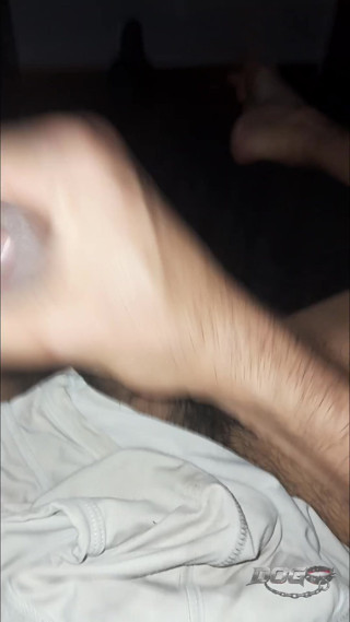 Cumming on a Dirty Underpants