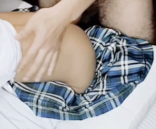 Part 2 Tiny Schoolgirl: Daddy, don't be mad. I got my underpants dirty before going to class.