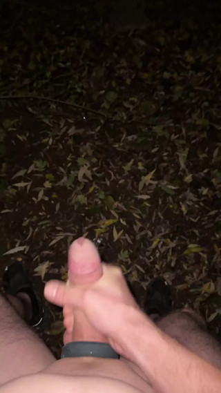 Outdoor Cumshot