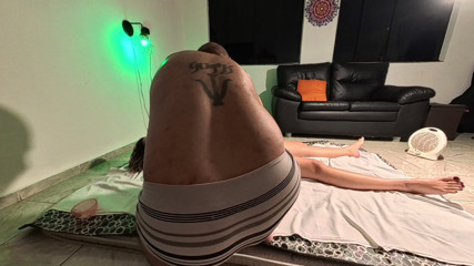 A real professionally performed relaxing massage.