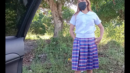 SEXY ASIAN SCHOOL GIRL PUBLIC SEX thumbnail