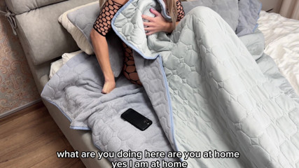 StepMom Fucks StepSon So He Won't Tell Her Husband About Her Cheating - Amateur with Dialogue
