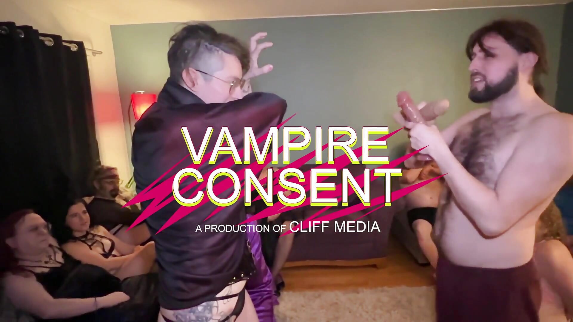 Vampires Learning Consent: Queer Rope and BDSM Orgy – Cliff Media