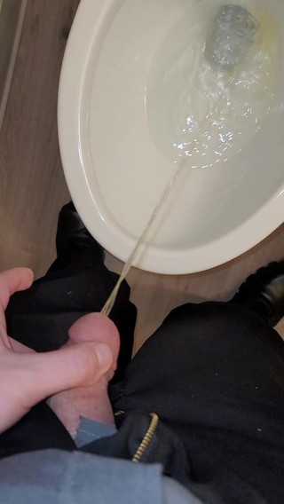 Jacking Off and pissing