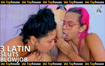 3 Beautiful Latina Whores That I Found Offer to Give Me Some Blowjobs