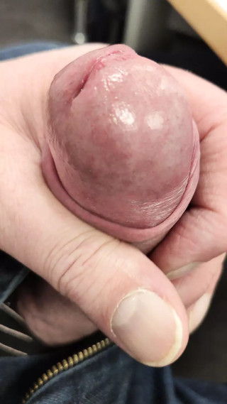 Jerked off at work