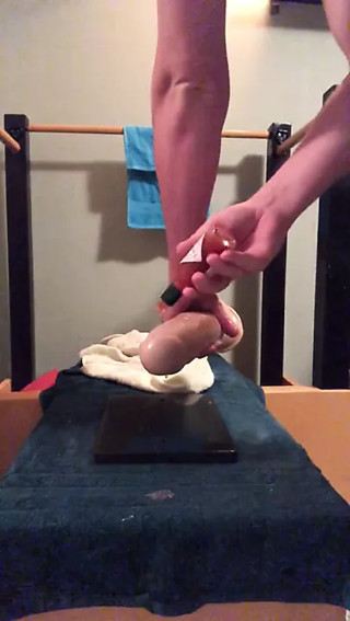 Tabasco Dildo Punishment for forgetting my butt plug today... thumbnail
