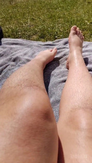 Hairy Legs at the Lake