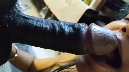 2nd part hot sucking huge cock