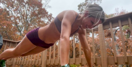 It's Pushup Time, in the Autumn, with Lora Cross!
