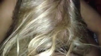 Blond blow job