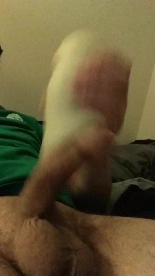 Sex toy uncut cock