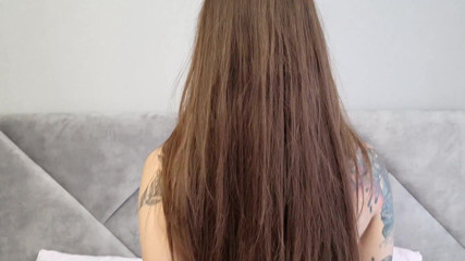 Big Ass girl roughly fucked in Two Holes