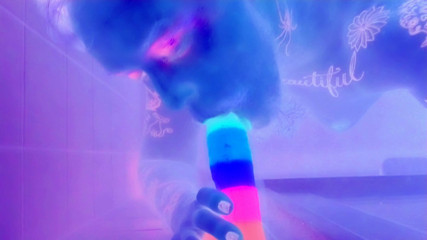 Rainbow Dildo Blowjob POV Trans Boy