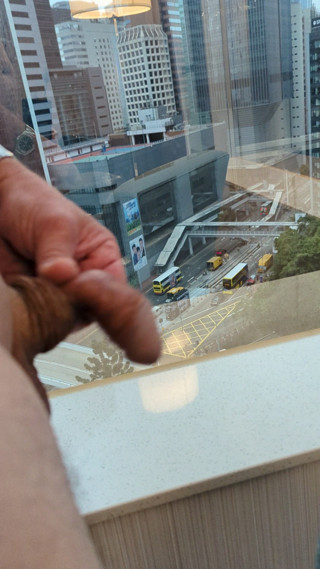 Hotel Window Boner