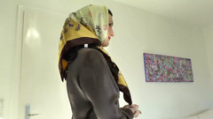 Lady Victoria Valente Shows Elegant, Colorful Silk Scarves