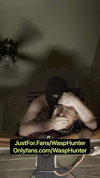 Masked White Hunk Makes Me His Bitch In The Dark
