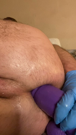 Riding Huge Dildo until I CUM