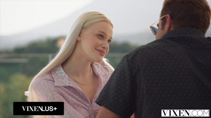 VIXEN Blue-Eyed Blonde Babe Avrora Meey Has Her Sights On Coworkers Thick Cock