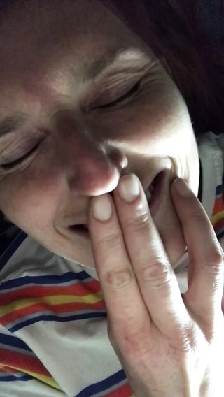 Trying to squeeze a quick orgasm in before being joined in the bedroom but heard UMF finish up in the bathroom so failed