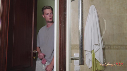 AuntJudysXXX – Mature Stepmom Diana Fucks Her Stepson After a Hot Shower