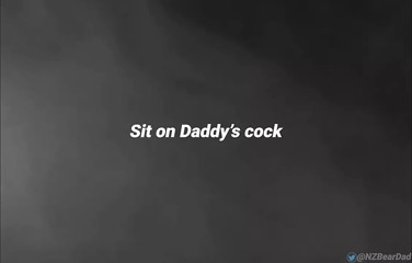 Introducing NZBearDad as he talks dirty to his boy.