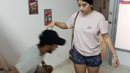 A good way for my horny stepbrother to obey and give me good oral sex CUM IN MOUTH - Porn in Spanish