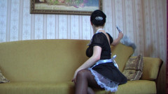 Spunked Wanilianna as a frenchmaid