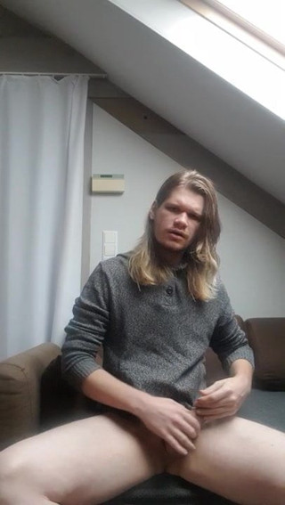 Dutch guy takes a load off