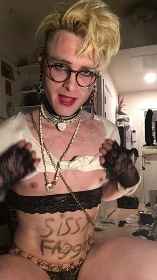 Sissy Faggot Whore Exposed thumbnail