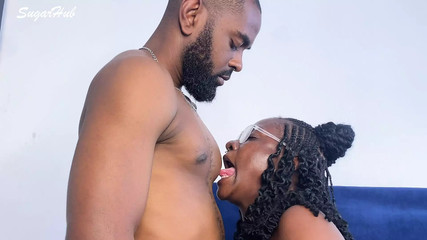 Black Ebony Girl Get Her Push Smash Hard